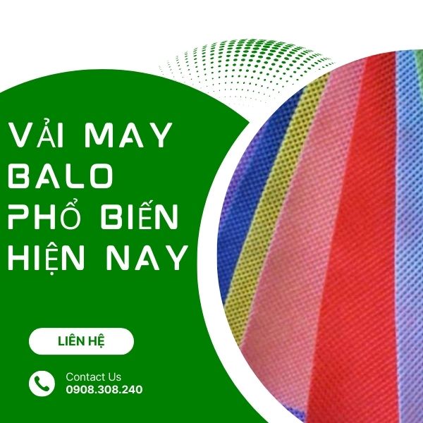 Tổng Hợp Các Loại Vải May Balo Phổ Biến Hiện Nay